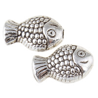 Zinc Alloy Animal Beads, Fish lead & cadmium free Approx 0.5mm, Approx 
