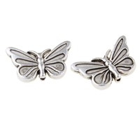 Zinc Alloy Animal Beads, Butterfly, plated lead & cadmium free Approx 0.5mm, Approx 