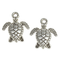 Zinc Alloy Animal Pendants, Turtle, plated lead & cadmium free Approx 1.5mm, Approx 