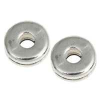 Zinc Alloy Spacer Beads, Donut, plated lead & cadmium free Approx 1mm 