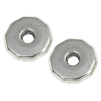 Zinc Alloy Jewelry Washers, Donut, plated lead & cadmium free Approx 1mm, Approx 