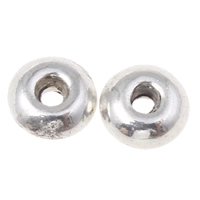 Perles intercalaires en alliage de zinc, rondelle, Placage, plus de couleurs à choisir, sans plomb et cadmium Environ 1mm, Environ Vendu par kg