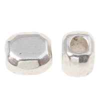 Zinc Alloy Jewelry Beads, Polygon, plated lead & cadmium free Approx 1mm, Approx 