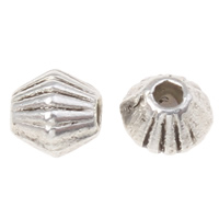 Zinc Alloy Jewelry Beads, Bicone, plated lead & cadmium free Approx 1mm, Approx 