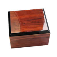 Wood Watch Box, Rectangle, for couple 