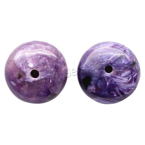 Charoite Spacer Bead, Flat Round, natural, different size for choice, Sold By PC