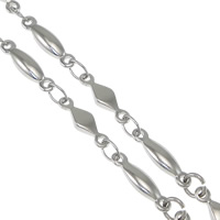 Stainless Steel Bar Chain, original color  