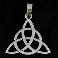 Stainless Steel Pendants, original color Approx 