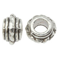 Zinc Alloy Spacer Beads, Rondelle, plated nickel, lead & cadmium free, 8mm 
