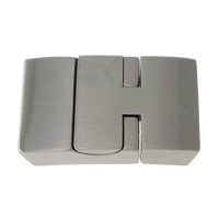 нержавеющая сталь магнитная застежка, Прямоугольная форма, Индивидуальные, оригинальный цвет отверстие:Приблизительно продается PC