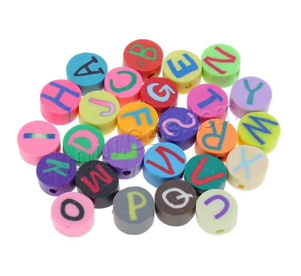 Polymer Clay Jewelry Beads, handmade, different size for choice & mixed, Hole:Approx 1mm, 5000PCs/Bag, Sold By Bag
