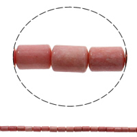 Rhodonite Beads, Rhodochrosite, Column, natural Approx 1mm Approx 15.7 Inch, Approx 