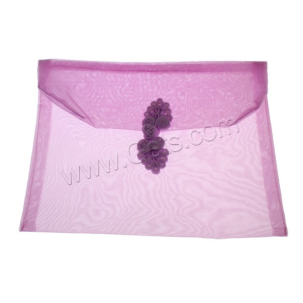 Organza Jewelry Pouches Bags, Rectangle, more colors for choice, 18x15cm, Sold By PC