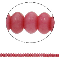 Rhodonit Perlen, Rondell, 10x6mm, Bohrung:ca. 1.5mm, Länge:ca. 15.7 ZollInch, ca. 65PCs/Strang, verkauft von Strang