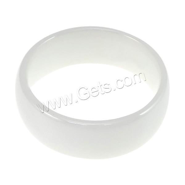 Глинозем керамический палец кольцо, разный размер для выбора, белый, 8mm, продается PC