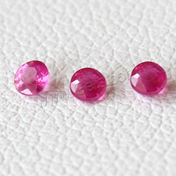 Natural Ruby Stones, Oval, July Birthstone & different size for choice & rivoli back, Grade AAAA, Sold By PC