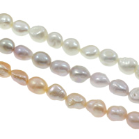 Baroque Cultured Freshwater Pearl Beads, natural Grade AA, 11-12mm Approx 0.8mm Approx 15.3 Inch 