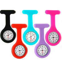 Reloj Colgante, silicona, con dial de aleación de cinc & Vidrio & fundición, chapado en color de platina, más colores para la opción, 86mm, Vendido por UD