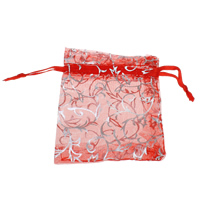 Organza Jewelry Pouches Bags, translucent 
