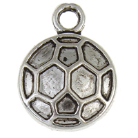 Zinc Alloy Jewelry Pendants, Football, plated nickel, lead & cadmium free Approx 1mm 