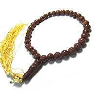Muslim Tasbih, Goldstone, with Nylon Cord, synthetic, Islamic jewelry 