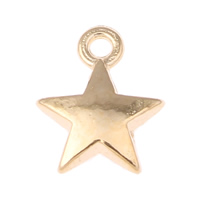 Zinc Alloy Star Pendant, KC gold color plated, nickel, lead & cadmium free Approx 1mm 