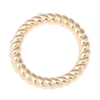 Zinc Alloy Linking Ring, Donut, KC gold color plated, nickel, lead & cadmium free Approx 5-6mm 