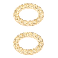 Zinc Alloy Linking Ring, Oval, KC gold color plated, nickel, lead & cadmium free Approx 5-6mm 