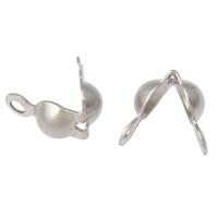 Pointes de perles en acier inoxydable , couleur originale Environ 1mm Vendu par sac