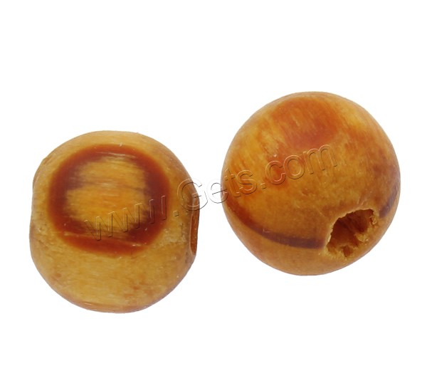 Dyed Wood Beads, Round, different size for choice, 7000PCs/Bag, Sold By Bag