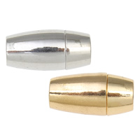 Brass Magnetic Clasp, plated nickel, lead & cadmium free Approx 6mm 