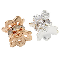 Flower Cap Rhinestone Spacer, Brass, plated, with rhinestone & double-sided nickel, lead & cadmium free Approx 1mm 