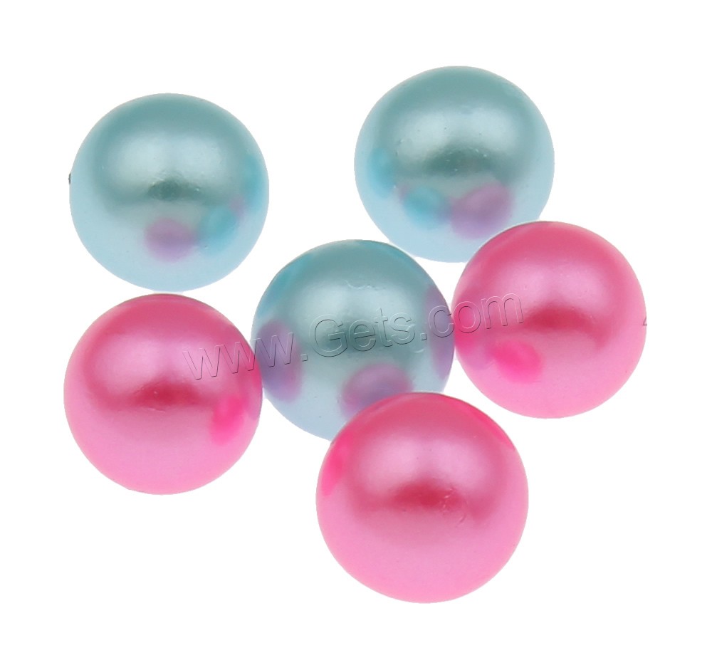 ABS Kunststoffperlen, rund, verschiedene Größen vorhanden & Nachahmung Perle & kein Loch, keine, Grade A, verkauft von Tasche