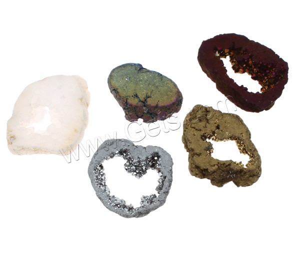 Natürlicher Quarz Druzy Perlen, Eisquarz Achat, druzy Stil & verschiedene Größen vorhanden & kein Loch, keine, verkauft von PC