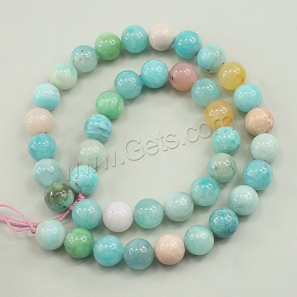 Rainbow Stone Beads, Round, natural, different size for choice, Hole:Approx 1mm, Length:Approx 16 Inch, Sold By Strand