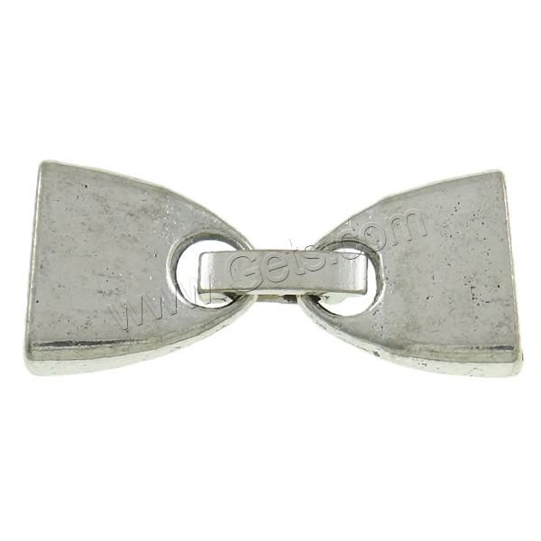Zinc Alloy Fold Over Clasp, antique silver color plated, different size for choice, nickel, lead & cadmium free, Sold By PC
