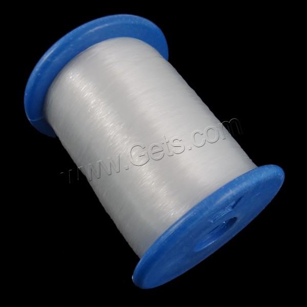Crystal Thread, with plastic spool, without elastic, different size for choice & translucent, 500m/PC, Sold By PC