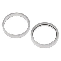 Нержавеющая сталь Связывание кольцо, нержавеющая сталь, Кольцевая форма, разный размер для выбора, оригинальный цвет, продается сумка