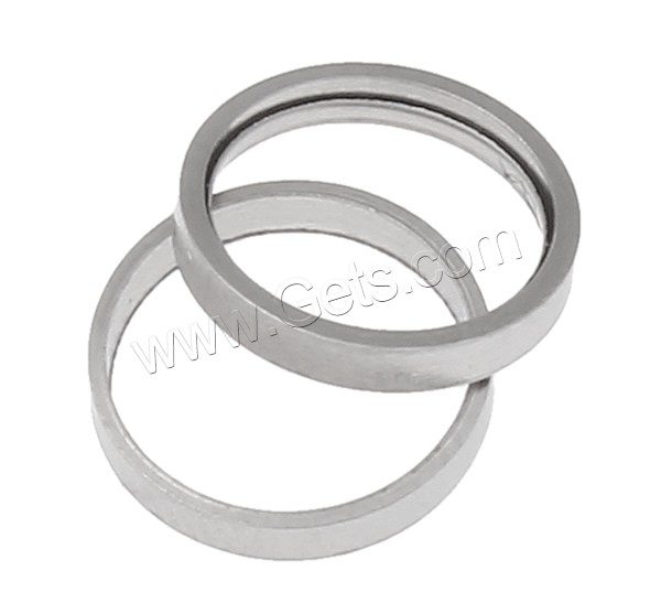 Нержавеющая сталь Связывание кольцо, нержавеющая сталь, Кольцевая форма, разный размер для выбора, оригинальный цвет, продается сумка