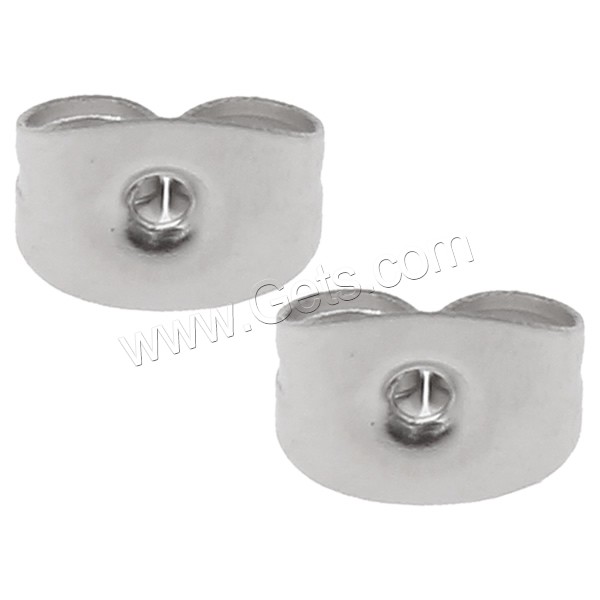 Stainless Steel Tension Ear Nut, different size for choice, original color, Hole:Approx 0.5mm, 1000PCs/Bag, Sold By Bag