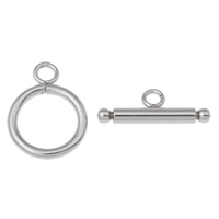 Stainless Steel Toggle Clasp, original color  Approx 2, 2.5mm 
