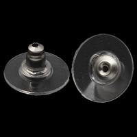 Stainless Steel Ear Nut Component, with Plastic, original color Approx 0.5mm 