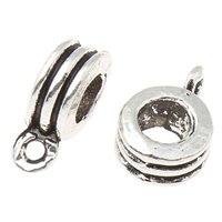 Zinc Alloy Bail Beads, Donut lead & cadmium free Approx 1.5mm, 4.5mm, Approx 