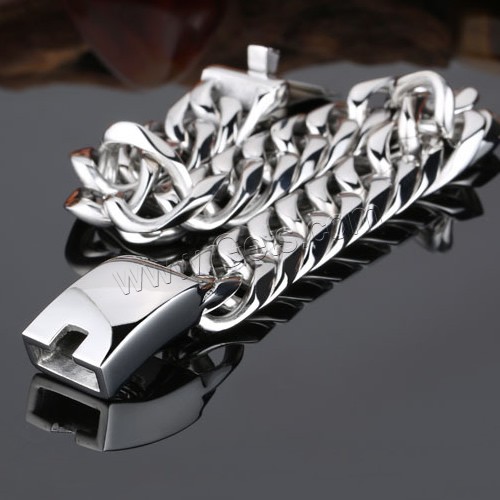 
Мужской браслет, нержавеющая сталь, разный размер для выбора & веревки цепи & Мужский, оригинальный цвет, продается Strand