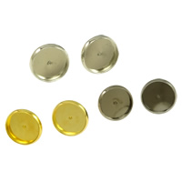Brass Earring Stud Component, plated 1mm 