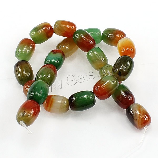Natural Malachite Agate Beads, Drum, Customized & more sizes for choice, Length:Approx 15 Inch, Sold By Strand