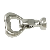 Stainless Steel Fold over Clasp, 316 Stainless Steel, plated Approx 6.5mm 