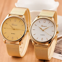 Bracelets de montre pour femmes, alliage de zinc, avec verre, Placage, réglable, plus de couleurs à choisir, 40mm Environ 9 pouce, Vendu par PC