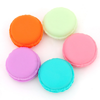 Macaron-Aufbewahrungsbox, Polypropylen, gemischte Farben, 42.5x20mm, verkauft von PC