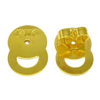 Brass Tension Ear Nut, plated Approx 0.5mm 